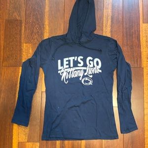 Pennstate long hooded t shirt